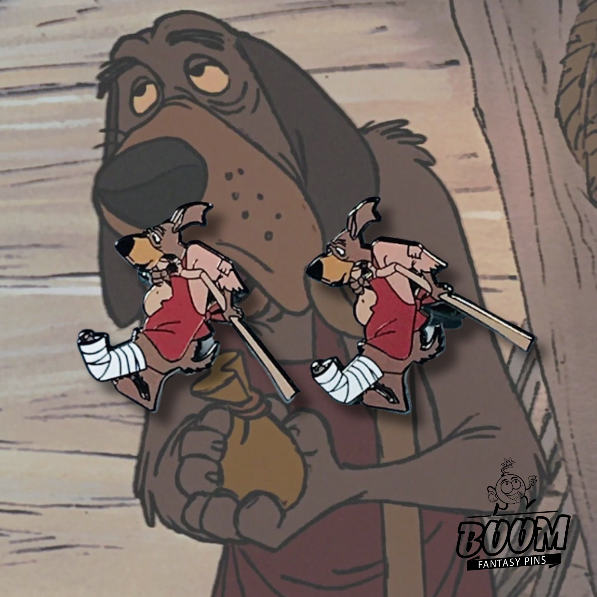 Cufflinks – Otto From Robin Hood – Disney Fantasy - Etsy