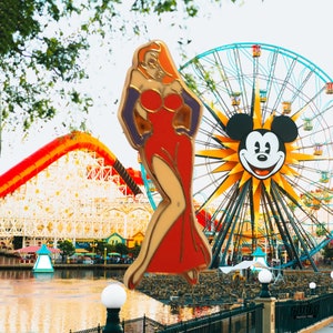 Roger Rabbit Fantasy D Pin Jessica Rabbit From Who Framed Roger Rabbit, A Disney Fantasy Pins, She ...