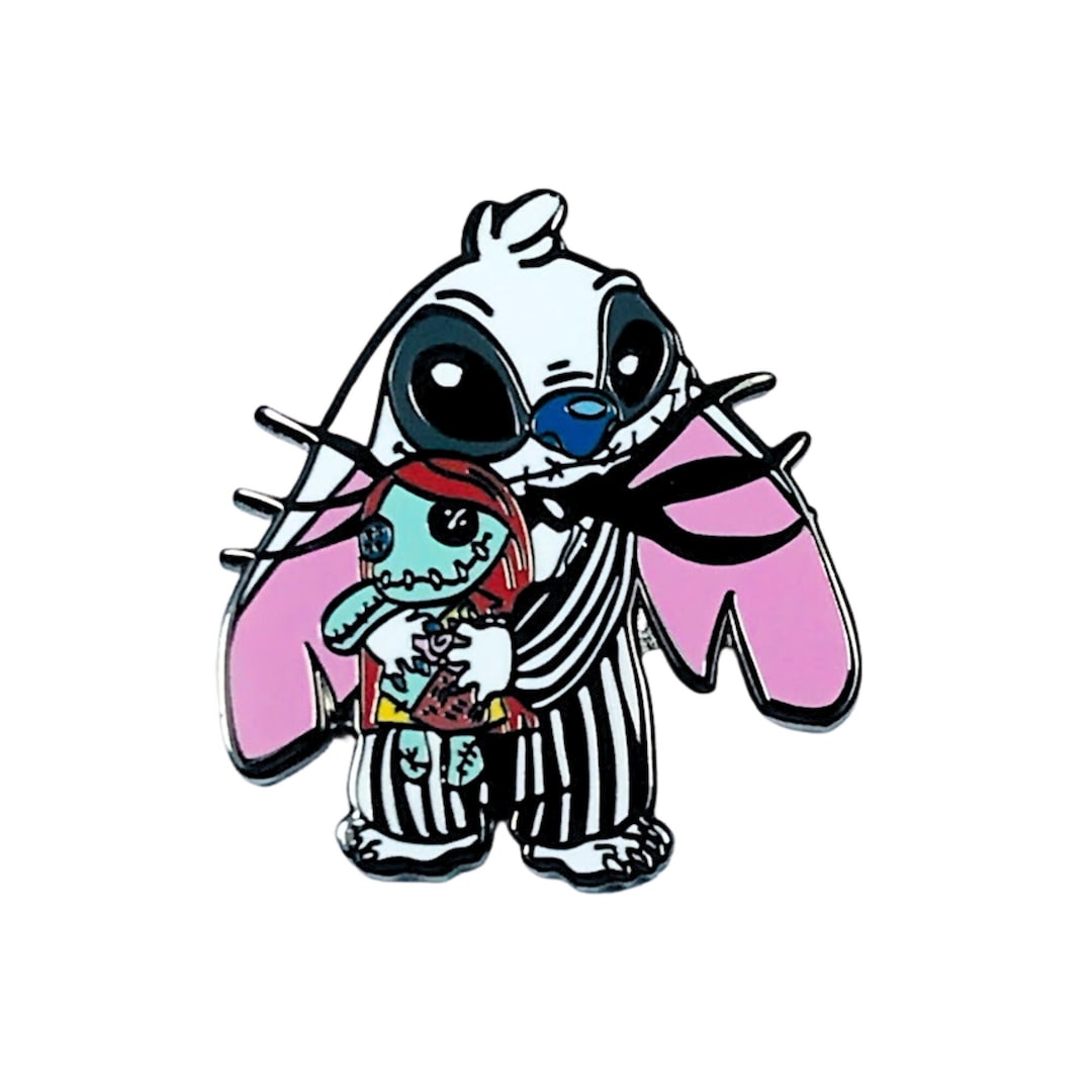 Stitch as Jack, Lilo & Stitch, Disney Fantasy Pins, Nightmare Before Christmas, His Mischievous