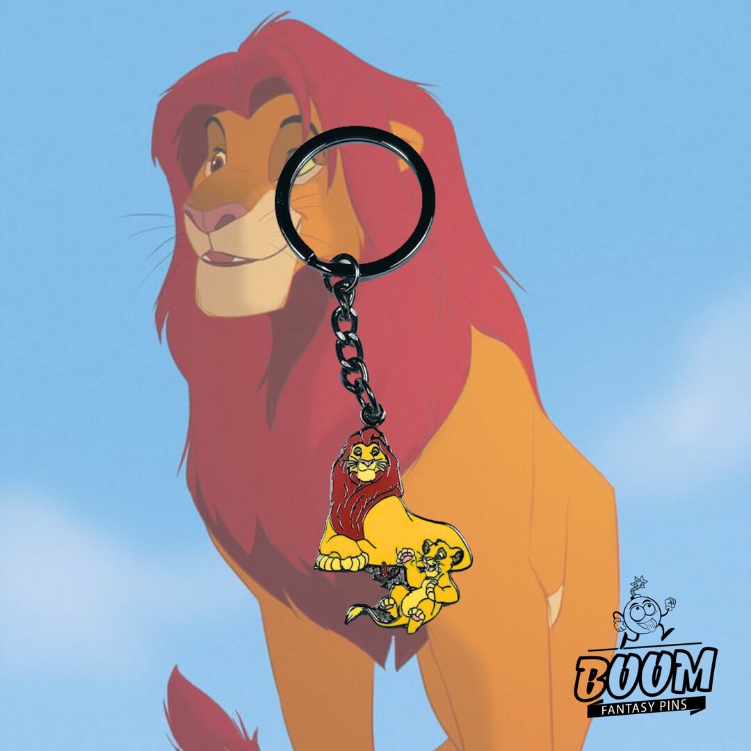 Lion King Keychain, Simba Keychain, Lion King, Iconic Disney Fantasy