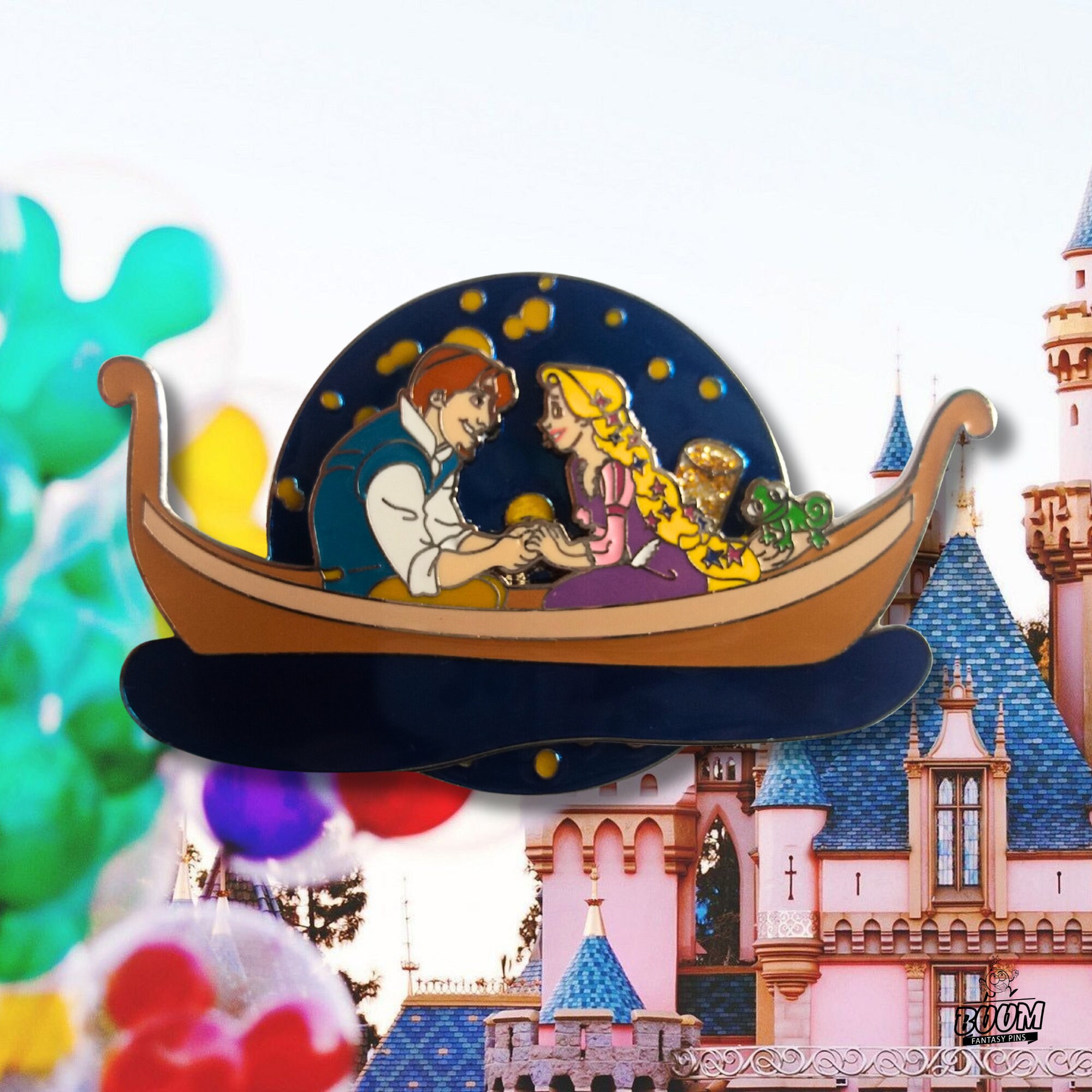 Rapunzel and Flynn Hard Enamel Pin on Pin Fantasy Pin -  Portugal