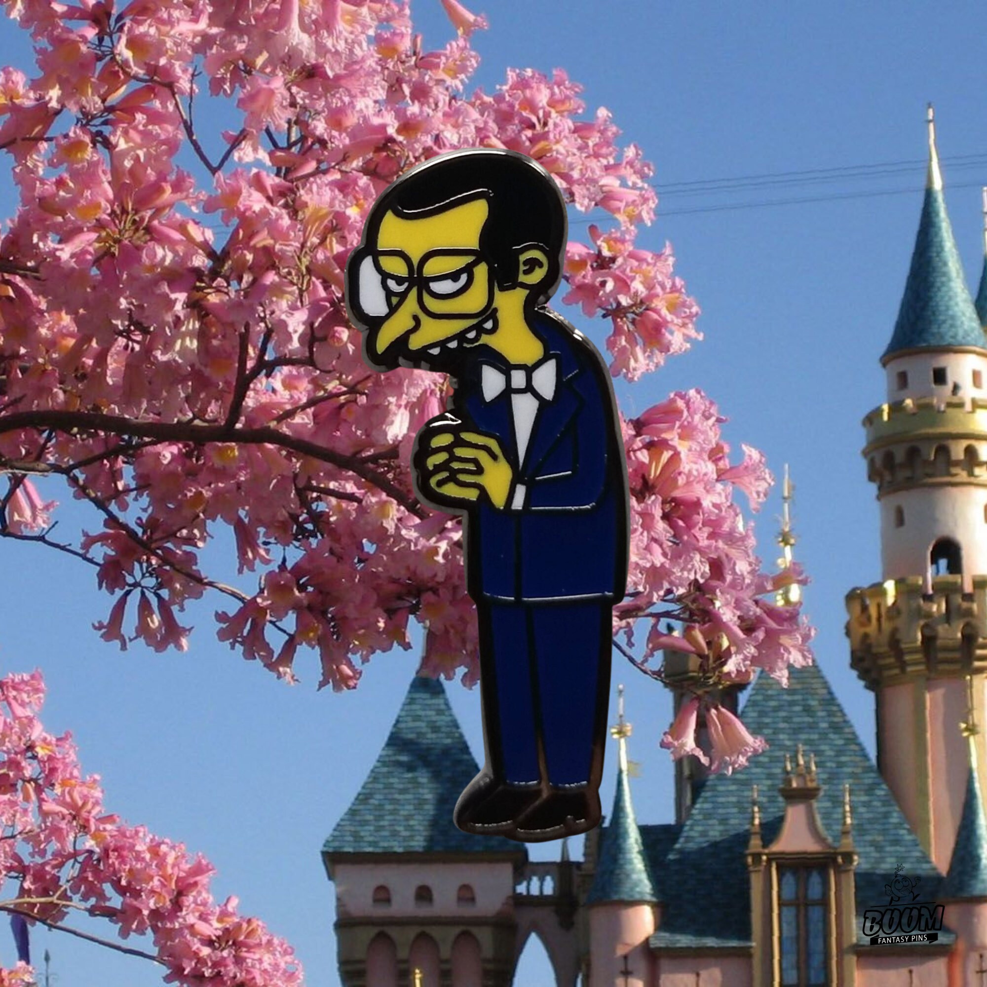 The Simpsons Pin Pal Mr. Burns88→84 The Simpsons PIN PAL Figure Set & Bowl-A-Rama APU HOMER MOE MR