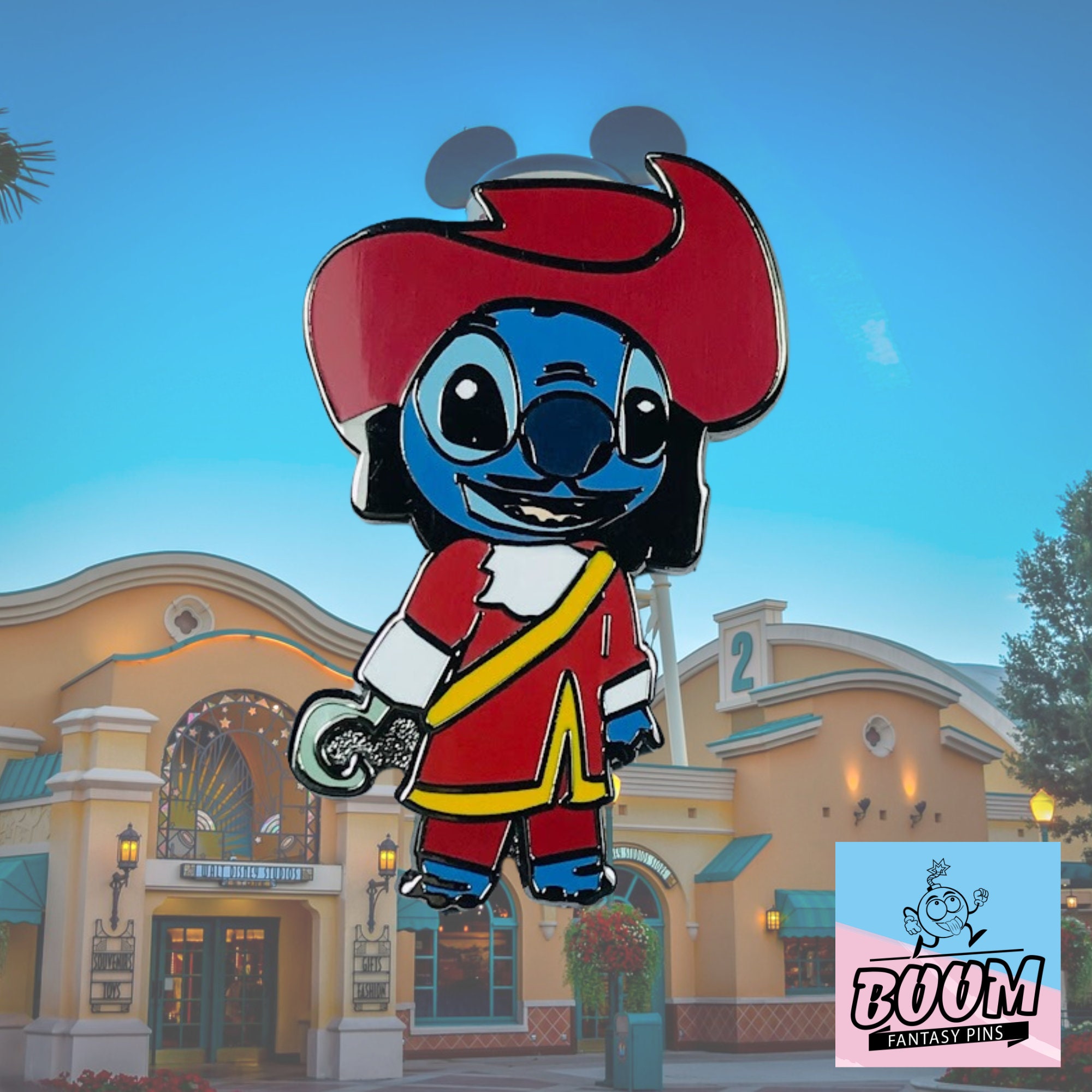Pin – Stitch as Captain Hook From Lilo & Stitch – Disney