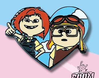 Pin – Carl Fredricksen and Ellie Fredricksen from Up – Disney Fantasy