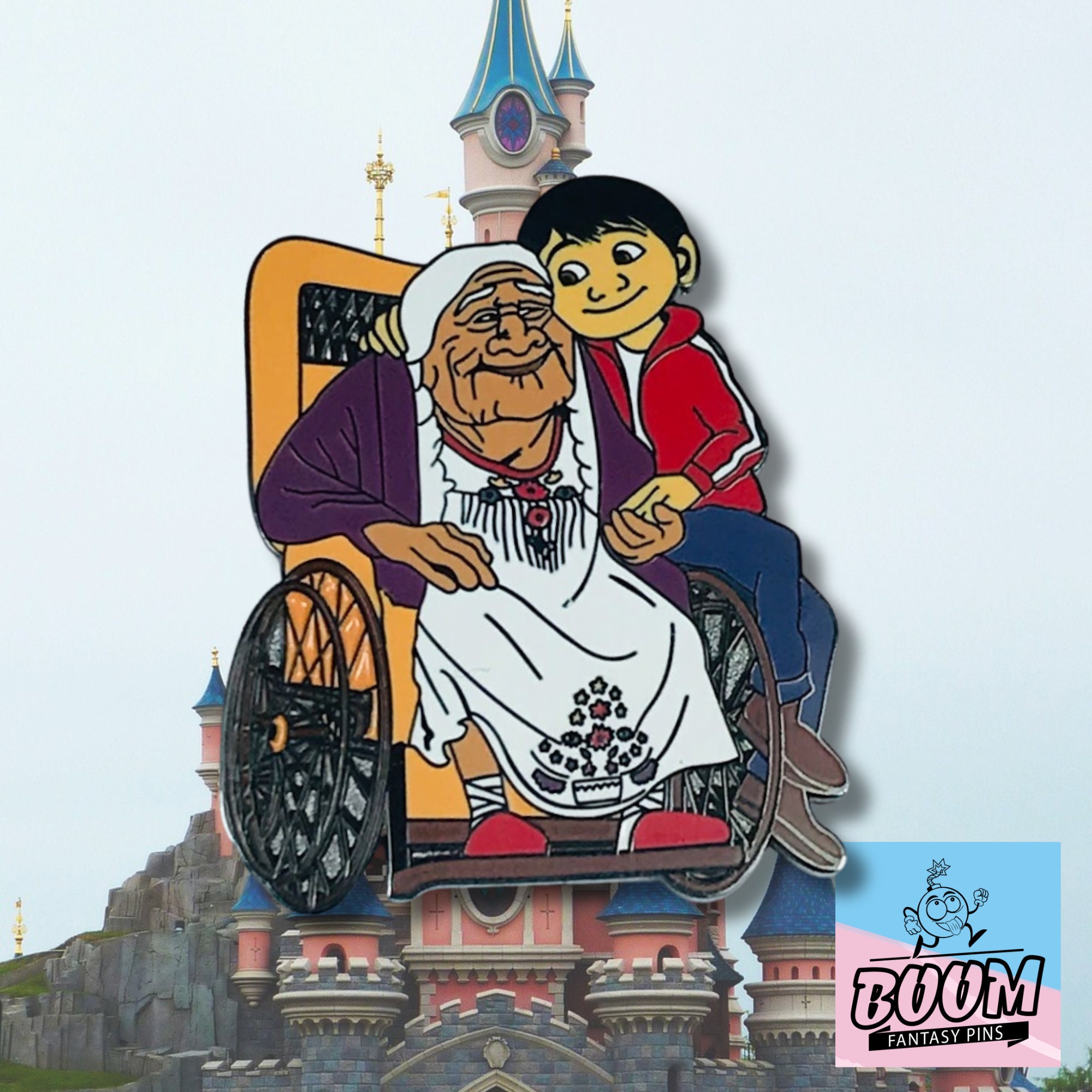 Miguel and Mama Coco, Coco: A Magic Disney Fantasy Pin, Day of the