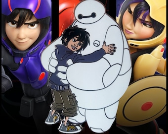 Disney Big Hero 6 Inspired Fanmade Baymax Boccan Dango Enamel Pin