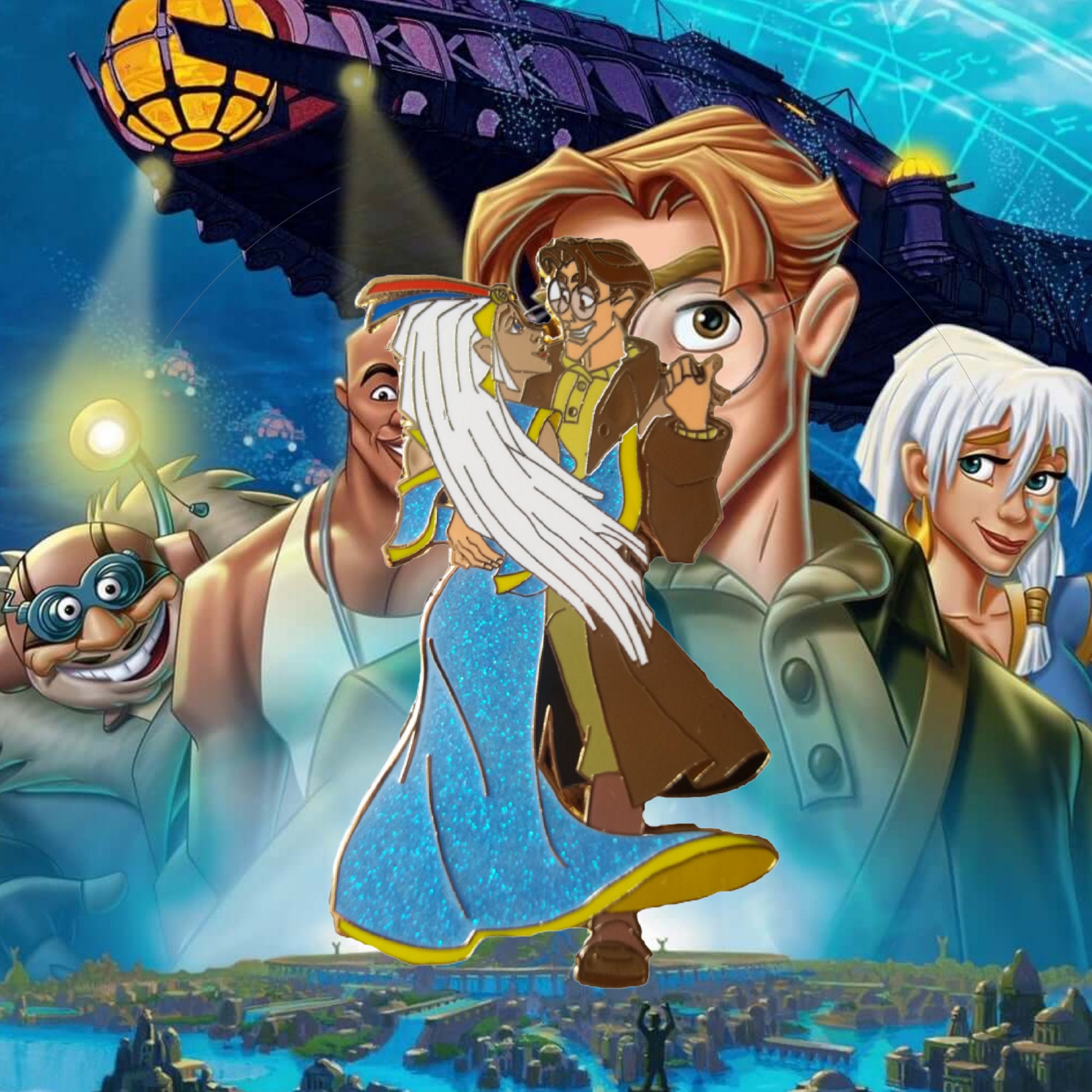 Atlantis The Lost Empire Kida And Milo Tomy Disney Magical Collection