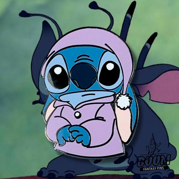 Stitch With Pijama, Lilo & Stitch: Adorable Disney Fantasy Pins Perfect  Gift for Disney Lovers and Fans, Unique Pin, Limited Edition 