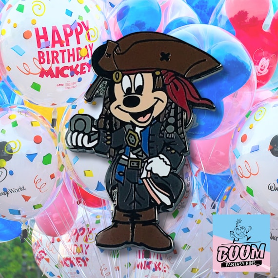 Pin – Mickey Mouse as Jack Sparrow From Pirates of the Caribbean