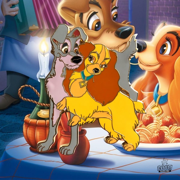 Lady and the Tramp Pin Etsy