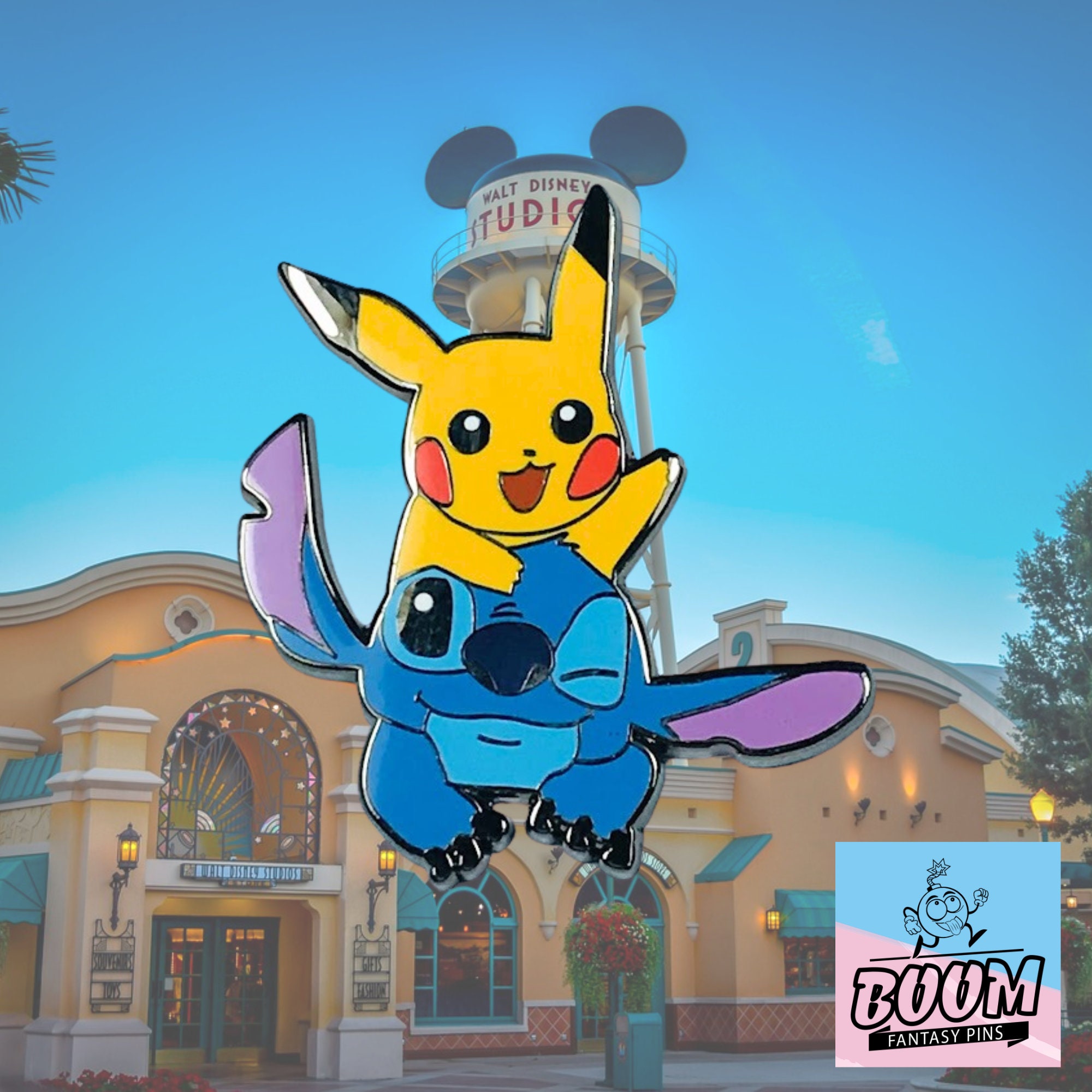 Pin – Stitch Experiment 626 and Pikachu From Lilo & Stitch