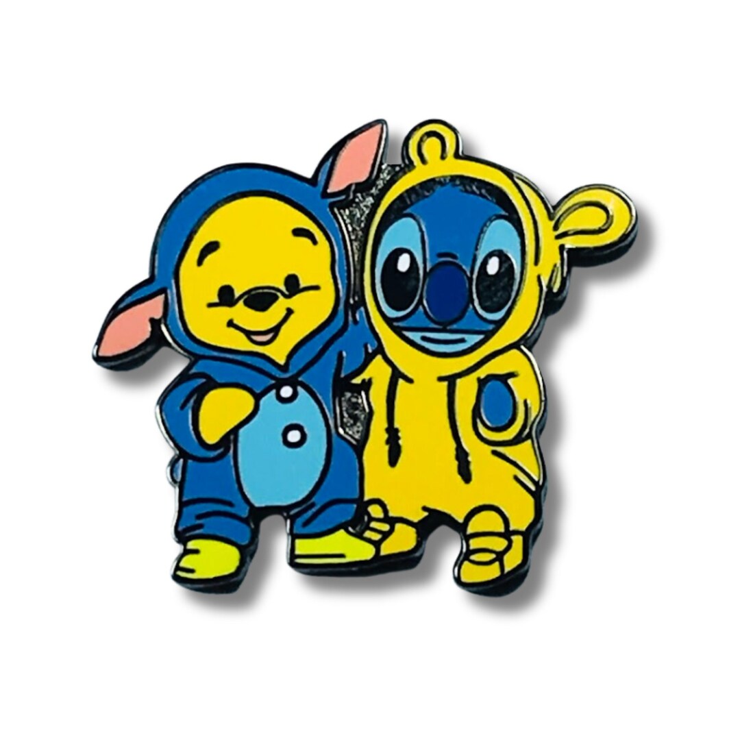 Stitch and Winnie the Pooh Pins, Disney Fantasy, Winnie the Pooh, His ...