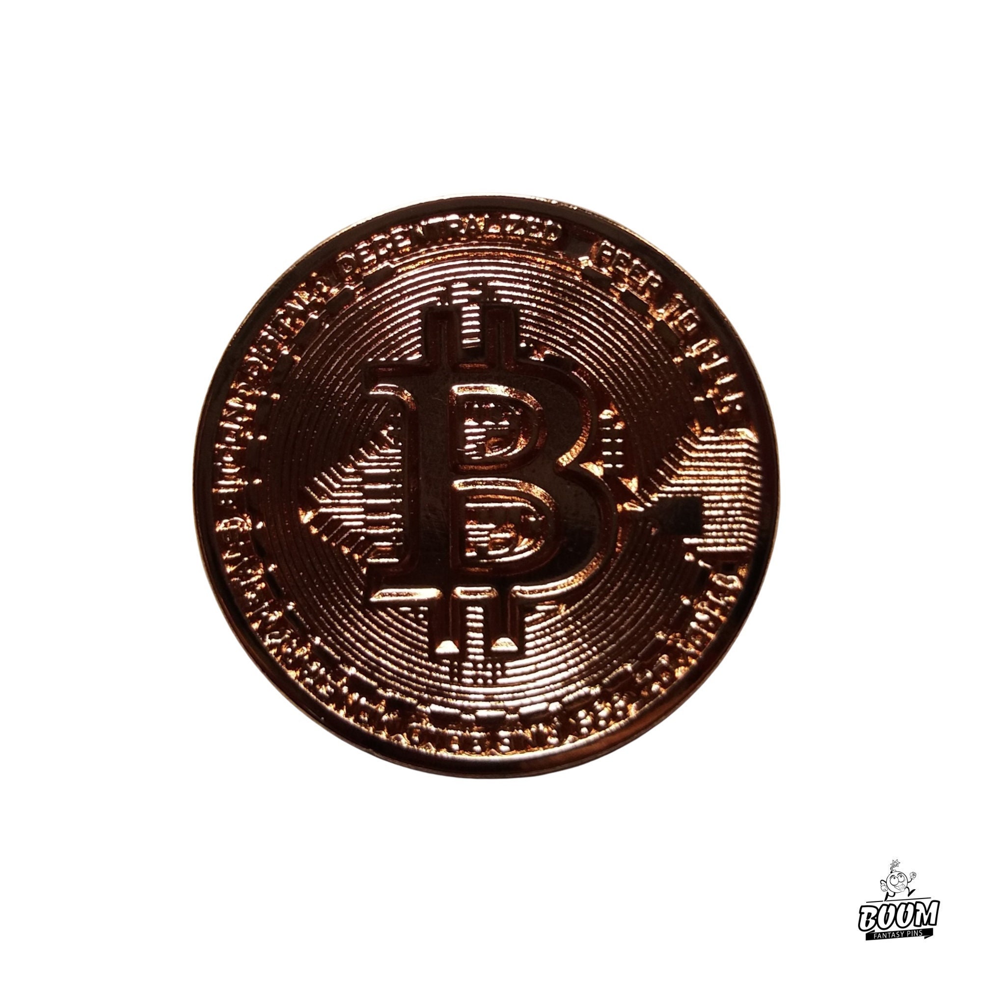 Pin – Bitcoin From Cryptocurrency Protocol – Blockchain Digital Currency -  Etsy