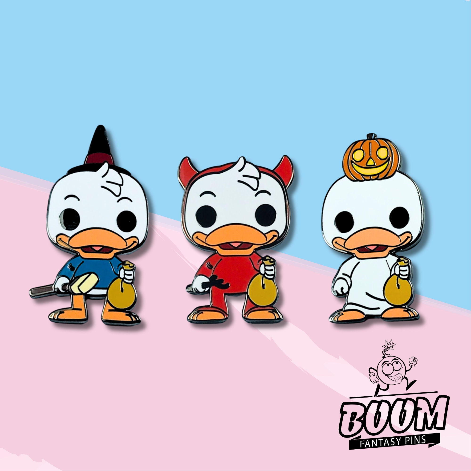 Pin – Huey Dewey and Louie From Donald Duck – Disney Fantasy - Etsy