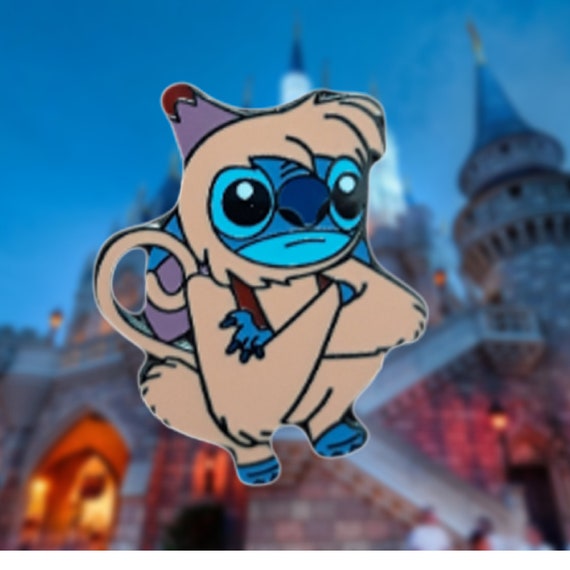 Disney Stitch Glasses Pin