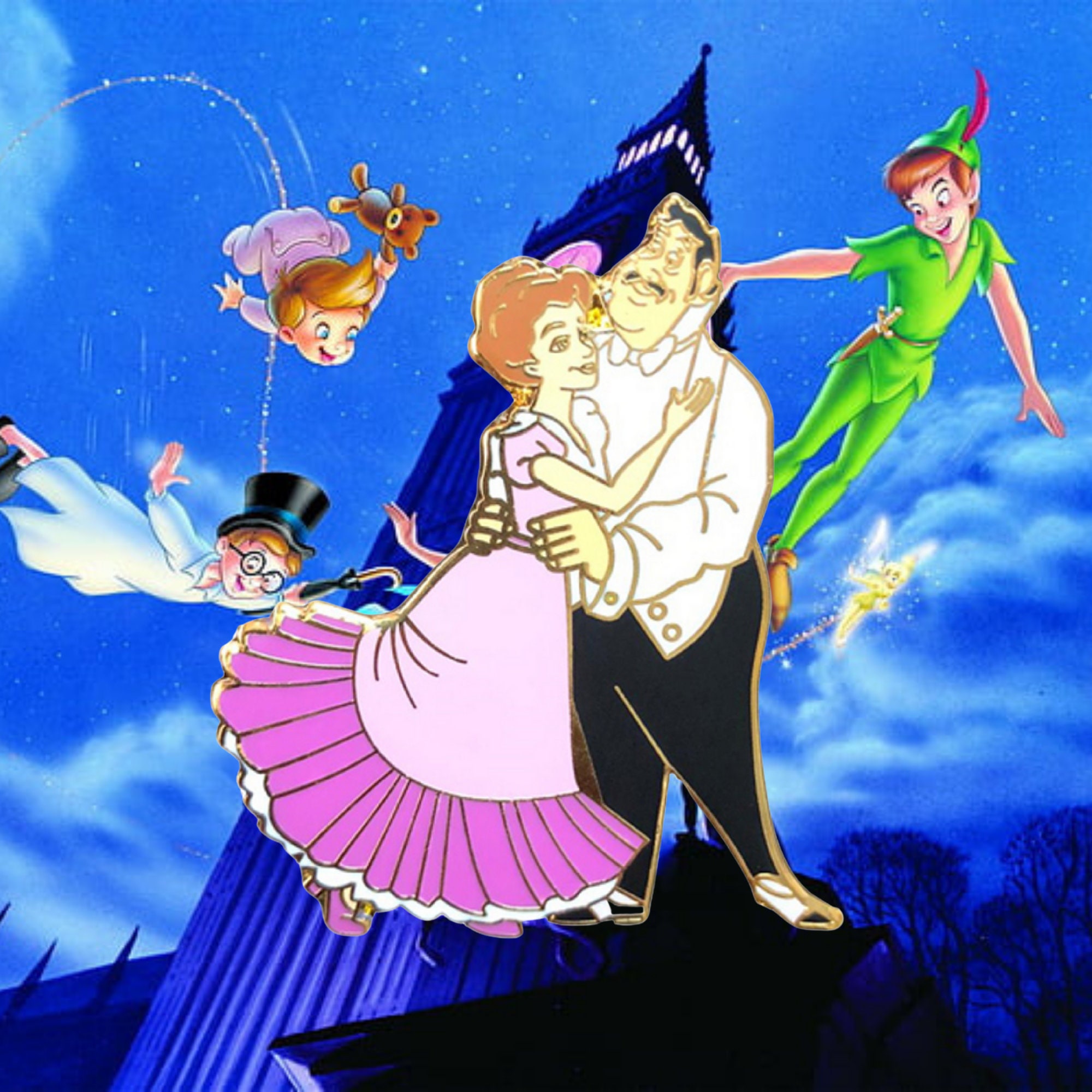 Pin – George and Mary Darling from Peter Pan – Disney Fantasy