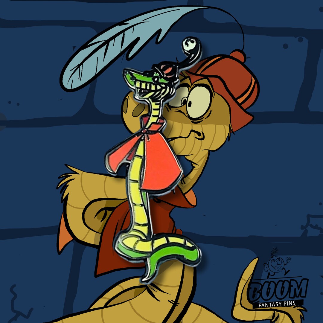 Robin Hood Pin, Sir Hiss, Robin Hood Adorable Disney Fantasy Pins