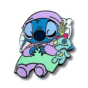 Pin – Experiment 626 from Lilo and Stitch – Disney Fantasy | Cute Sleeping Stitch Collectible Gift Hawaii Ohana Cartoon Lover Accessory