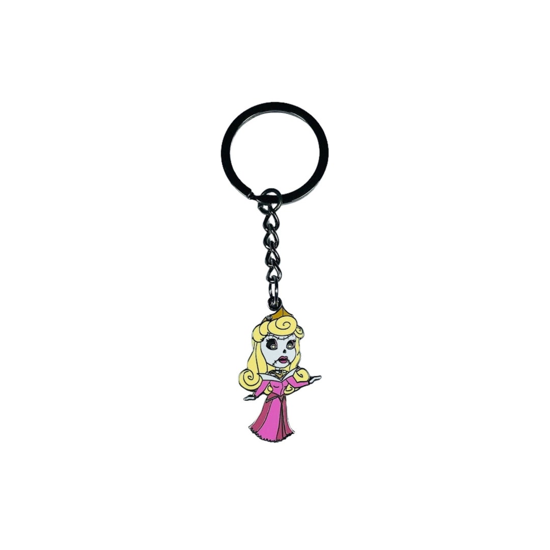 Aurora World 61338 BT21 MANG - Llavero Con Clip, Color Morado