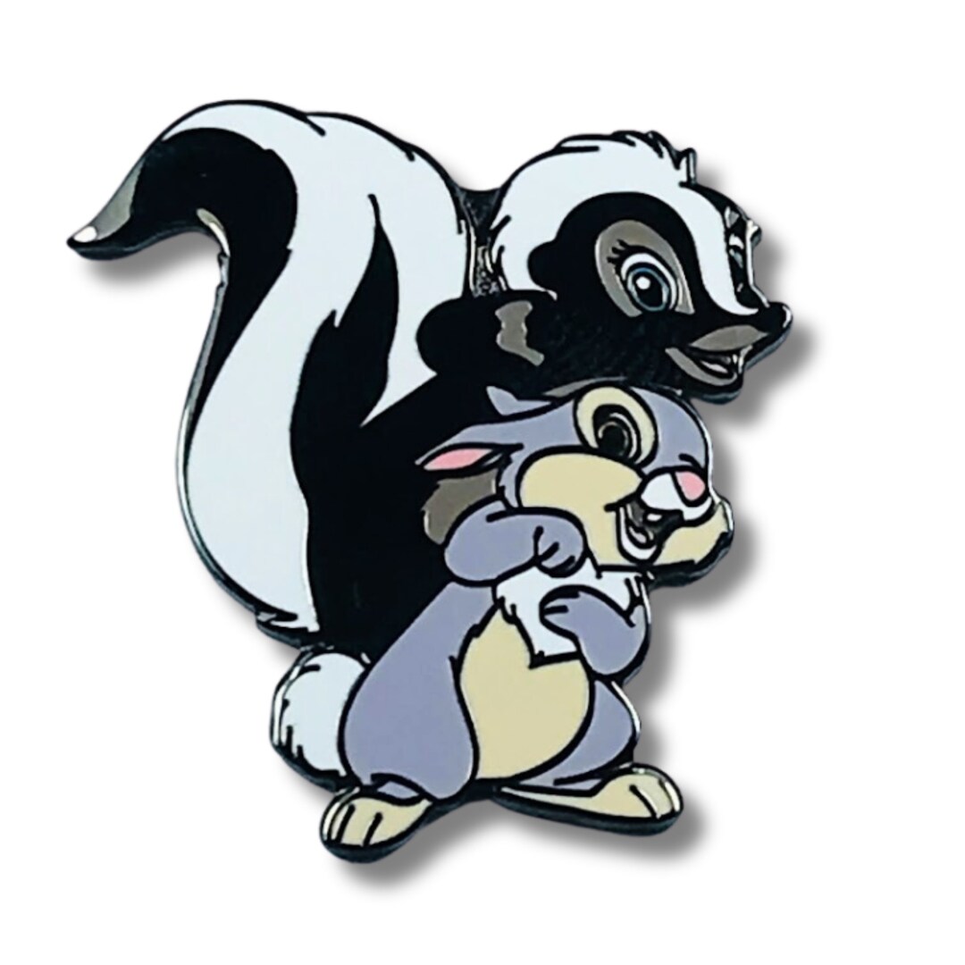 Pin – Flower and Thumper From Bambi – Disney Fantasy - Etsy