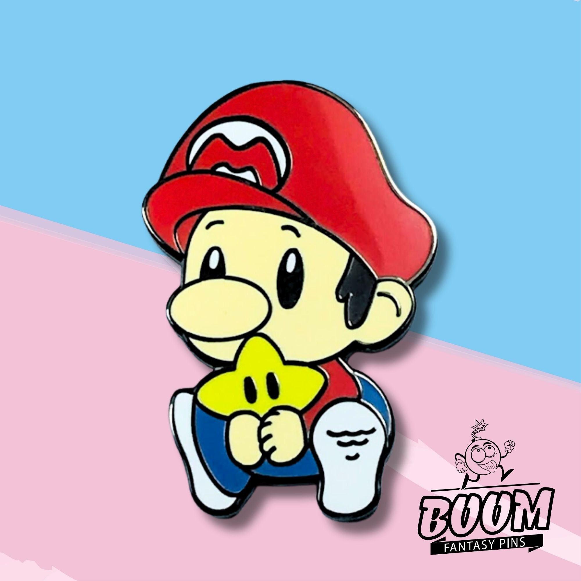 Super Mario Bross Pin, Mario Bross, Fantasy Pins, Symbol of Video Games ...