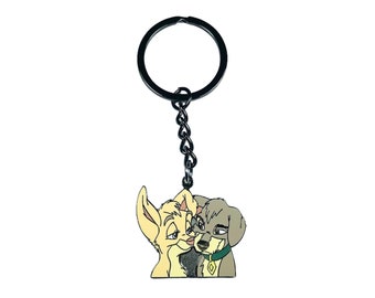 Keychain – Lady and Tramp from Lady and the Tramp – Disney Fantasy