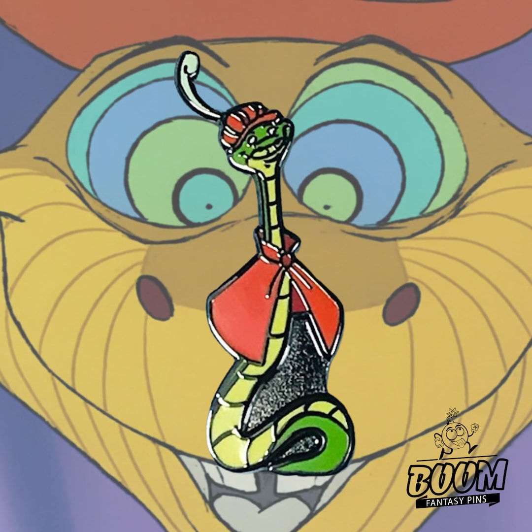 Robin Hood Pin, Sir Hiss Enamel Pin, Disney Fantasy Pins, A Delight for