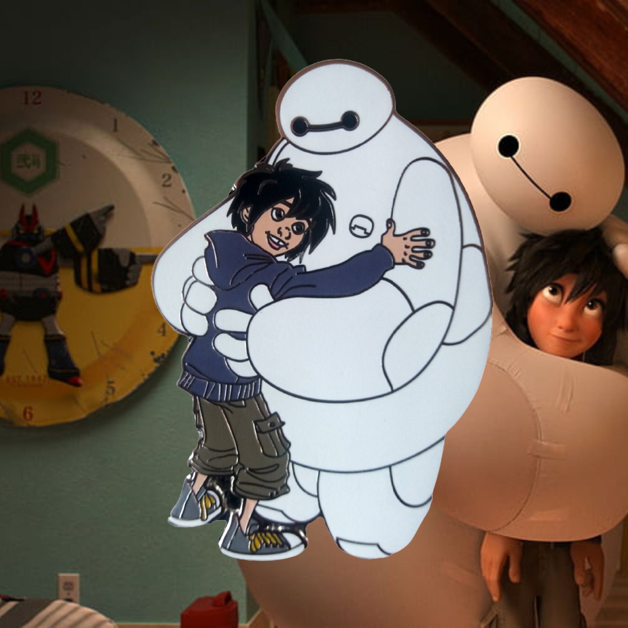 ヒロ・ハマダとベイマックスのピンバッジ、ベイマックス：魔法の
