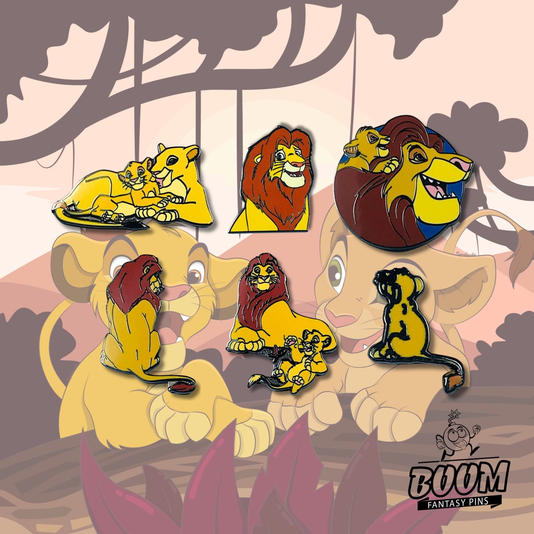 The Lion King Pin Lot Collections Disney Fantasy Pins - Etsy