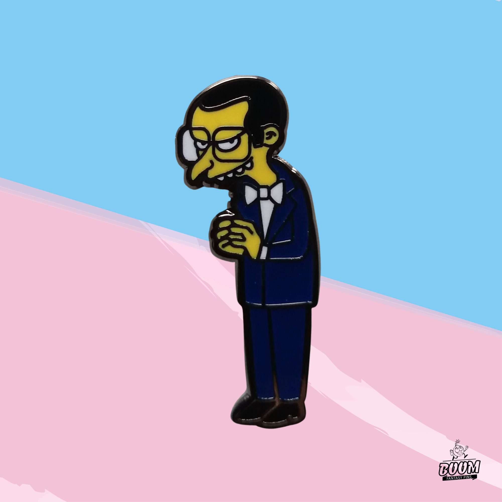 The Simpsons Pin Pal Mr. Burns88→84 Simpsons MR BURNS pin pal