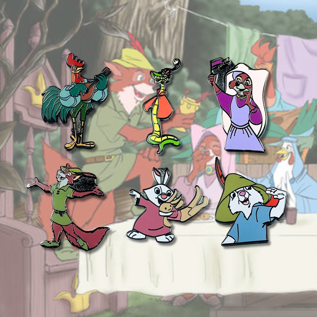 Robin Hood Pins Collection Pins Fantasy Pins Iconic Robin Etsy UK