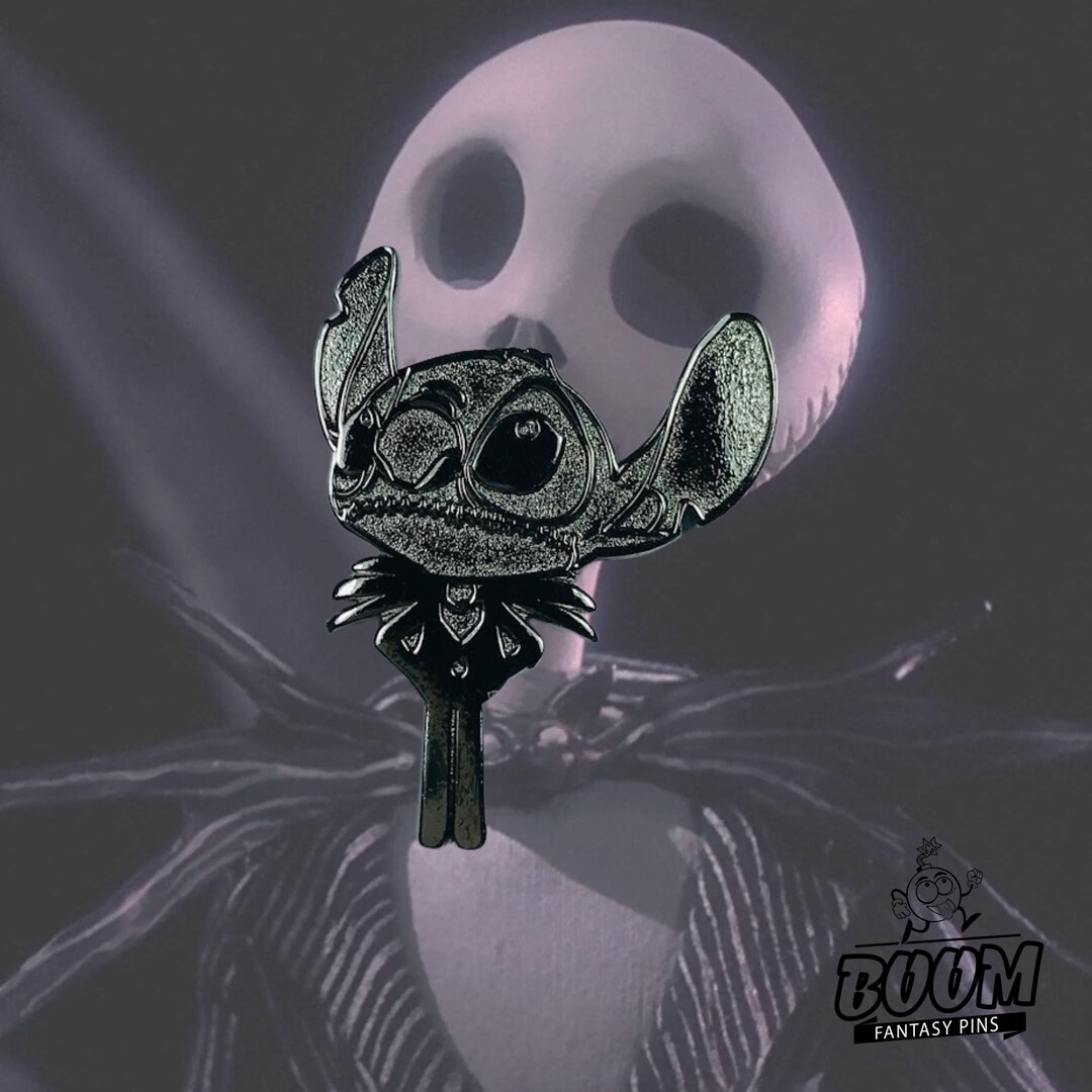 Stitch Pin Test, Stitch as Jack, Lilo&stitch Adorable Disney Fantasy Pins, Stitch Pin, Perfect