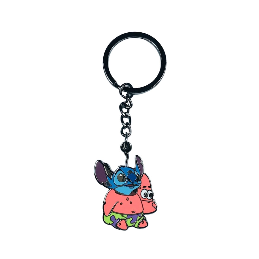 Keychain - Stitch as Patrick From Lilo & Stitch - Disney Fantasy - Etsy