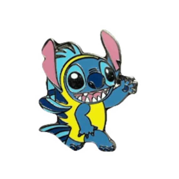 スティッチ アリエルとセバスチャン ピンバッジ スティッチ アリエルとセバスチャン ピンバッジ（Disney