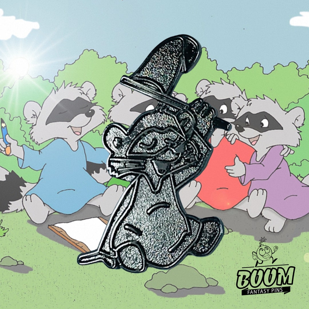 Raccoon Enamel Pin Robin Hood Adventure Disney Fantasy Pins Etsy UK