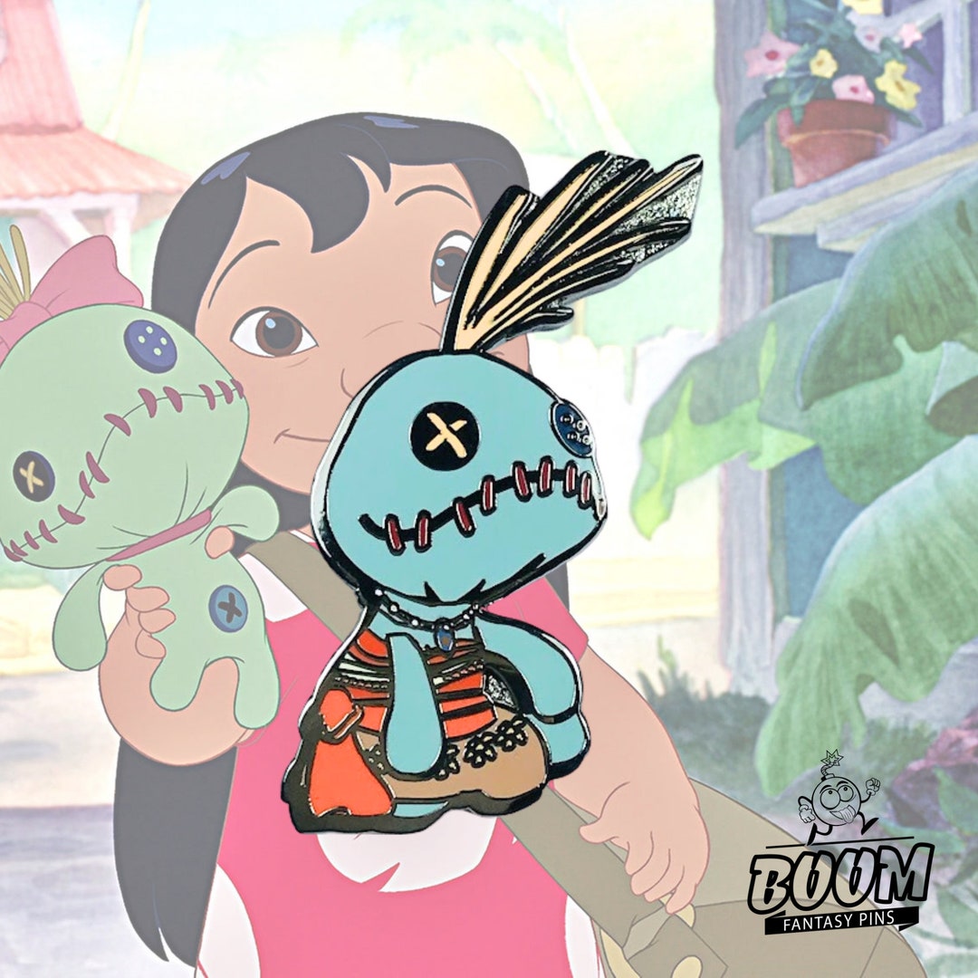 Rags Pin, Stitch, Lilo&stitch: Adorable Disney Fantasy Pins, Stitch Pin ...