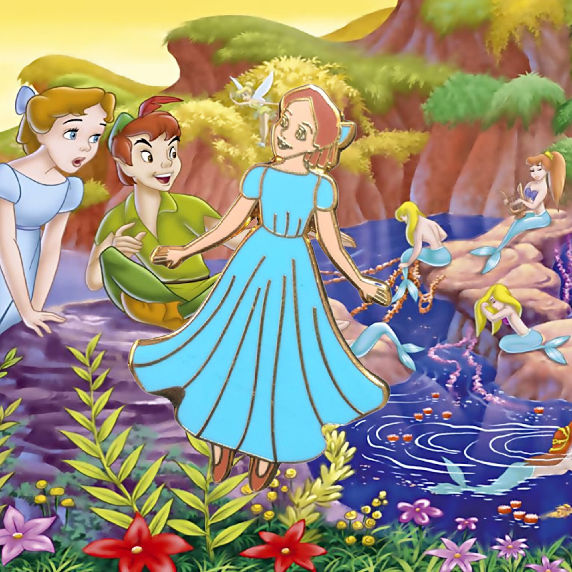 Puzzle Peter Pan et Tinker Bell, grande série de dessins animés, pour  adultes, jouets éducatifs, cadeaux - AliExpress