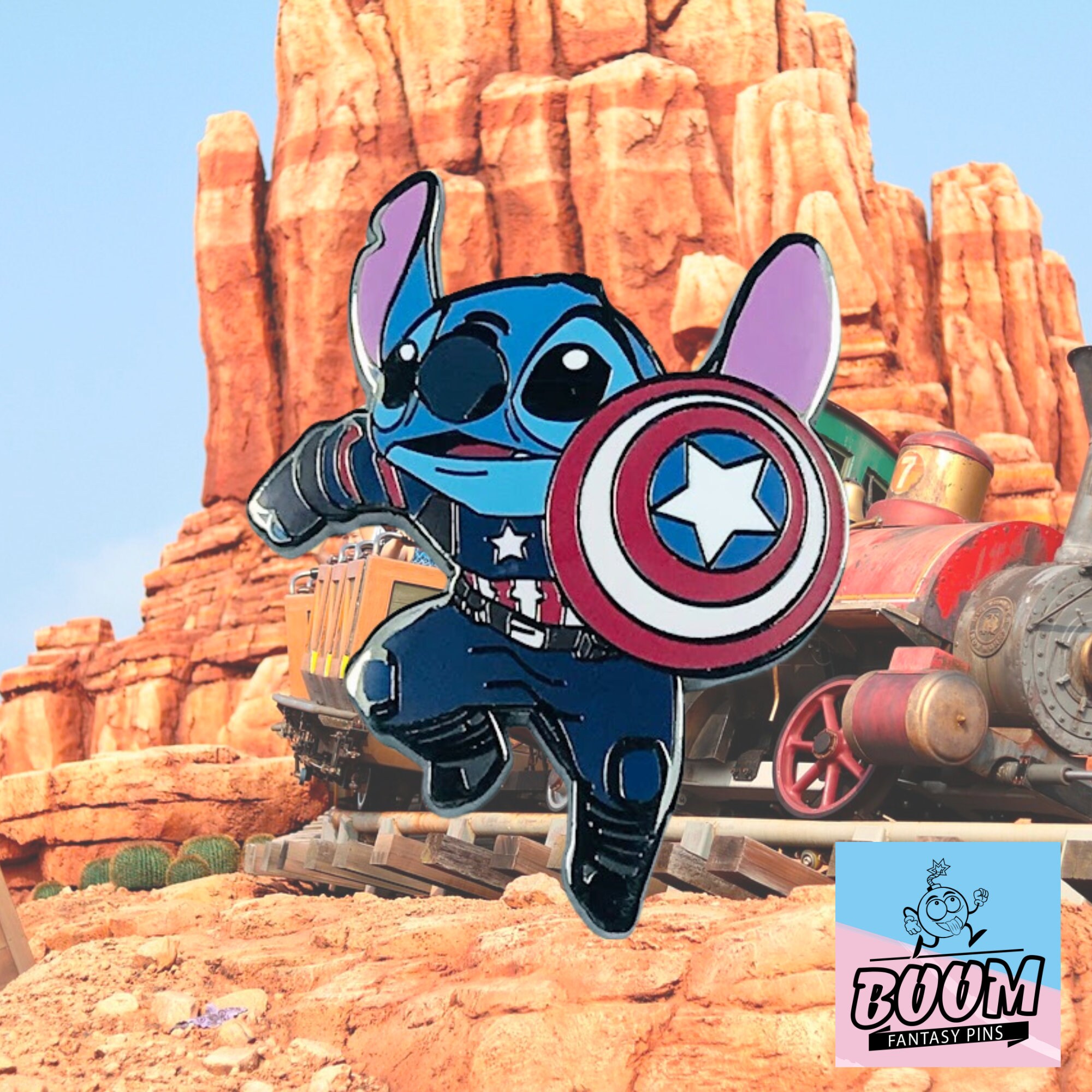 スティッチ EL CAPITAN ピン El Capitan Marquee Series - Live Action Lilo & Stitch | PIN