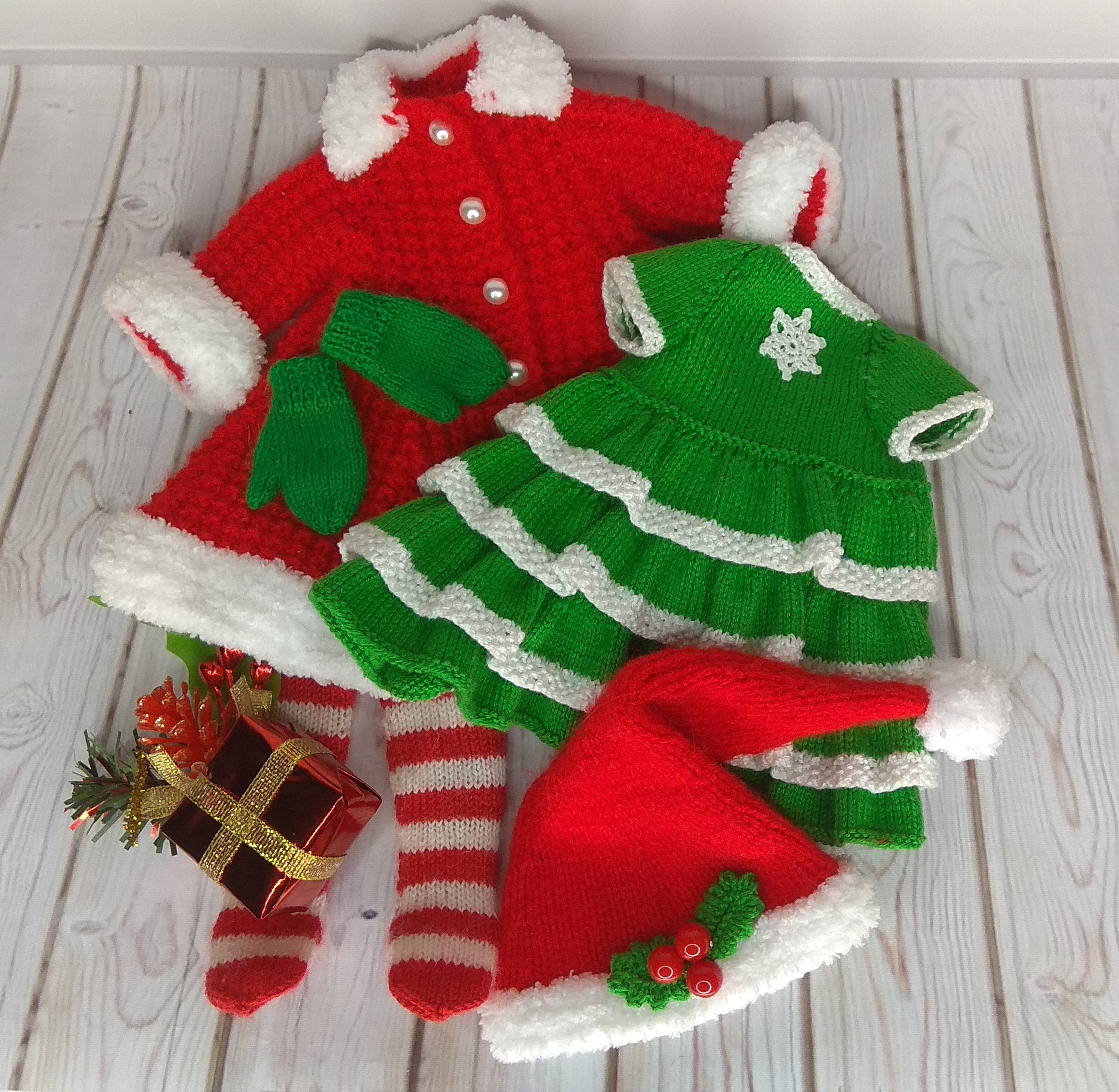 Instant download Christmas doll knitting pattern for 13 Etsy