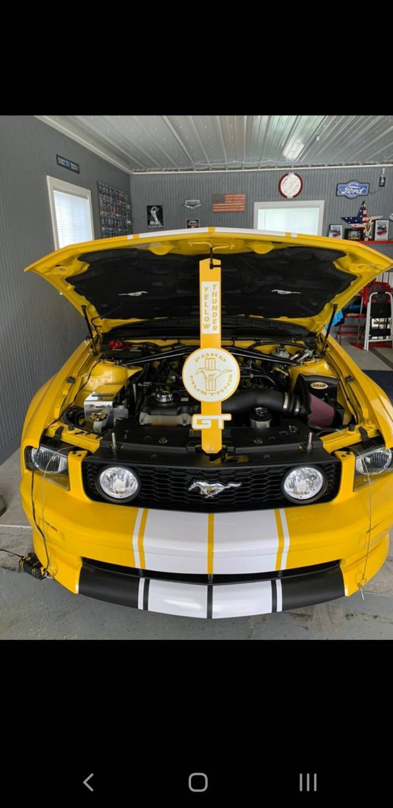 Custom made hood props car show items plaques mustang BMW Etsy