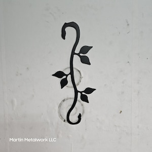 Handcrafted Steel S-Hook Plant Hanger | Heavy-Duty Metal Hook for Indoor & Outdoor Plants image 6