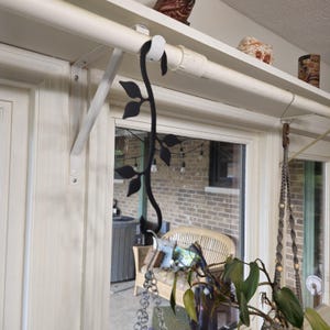 Handcrafted Steel S-Hook Plant Hanger | Heavy-Duty Metal Hook for Indoor & Outdoor Plants image 5