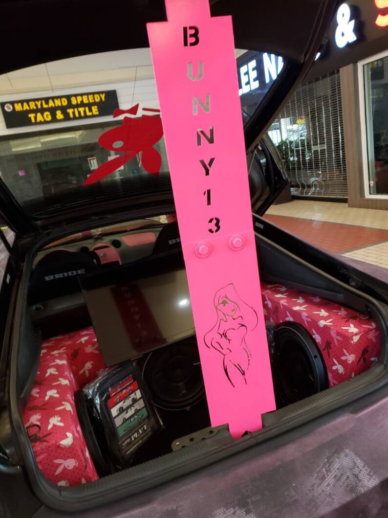 Custom made hood props car show items plaques mustang BMW Etsy