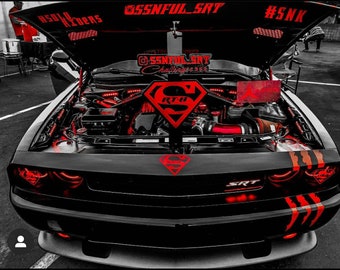 Custom Car Hood Prop - Heavy-Duty Steel Hood Stand - Personalized Engine Bay Prop for Car Shows, Mechanics & Auto Enthusiasts