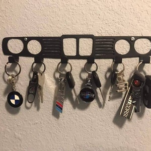 BMW e28 m5 grill key keychain ring holder rack