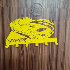 sports car custom key hanger, muscle car, racing inspired key holder, american muscle