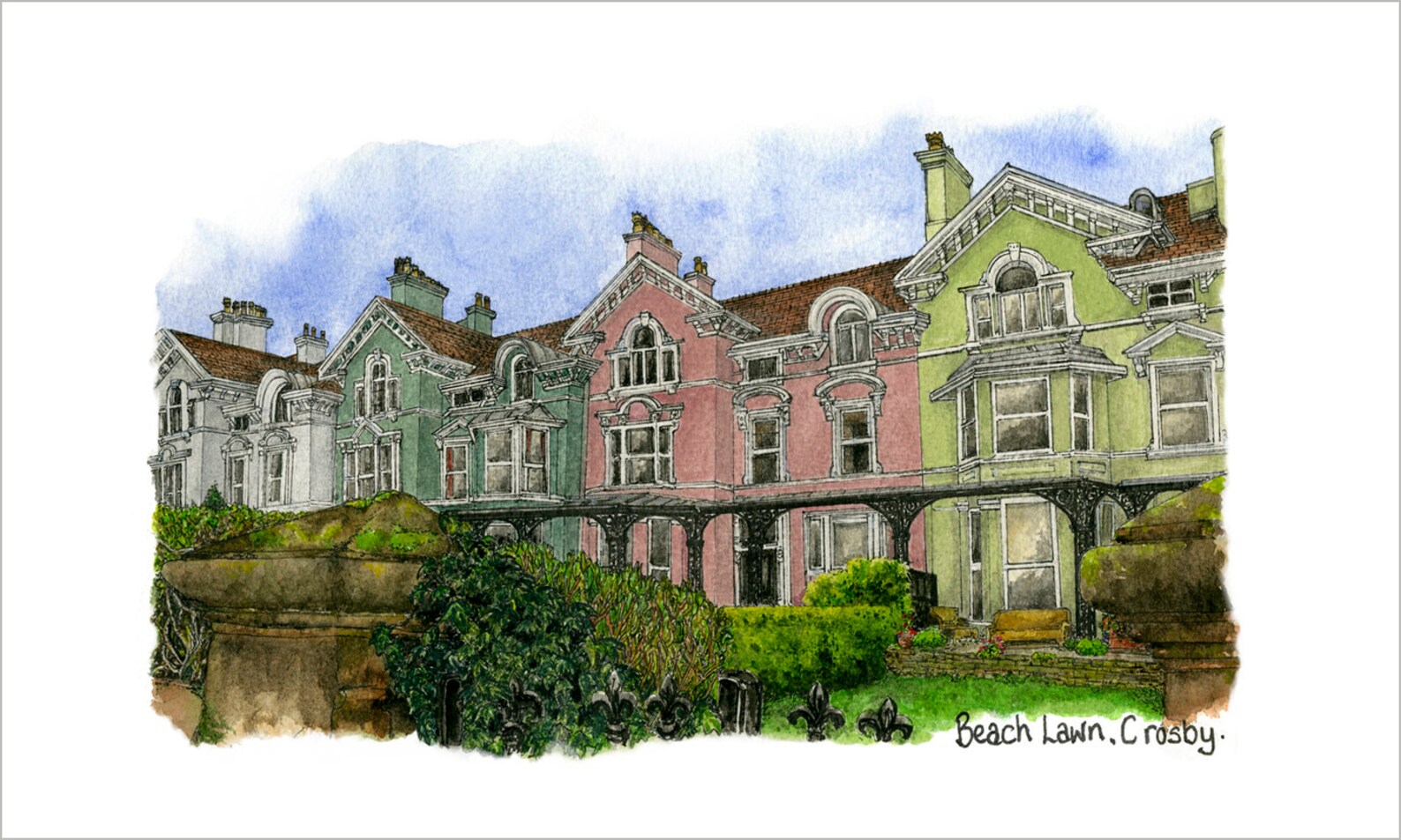 Beach Lawn Collection Crosby Liverpool Etsy