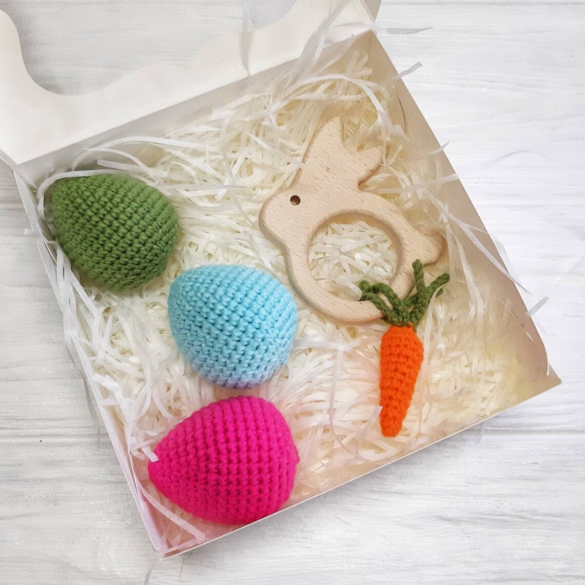 Baby Easter rattles boy Easter egg rattle easter teether Etsy