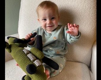 Helicóptero de juguete BlackHawk de ganchillo, regalo para bebé niño, avión de juguete de ganchillo V22 Osprey, regalo para hijo piloto, helicóptero de peluche, primer juguete para bebé niño