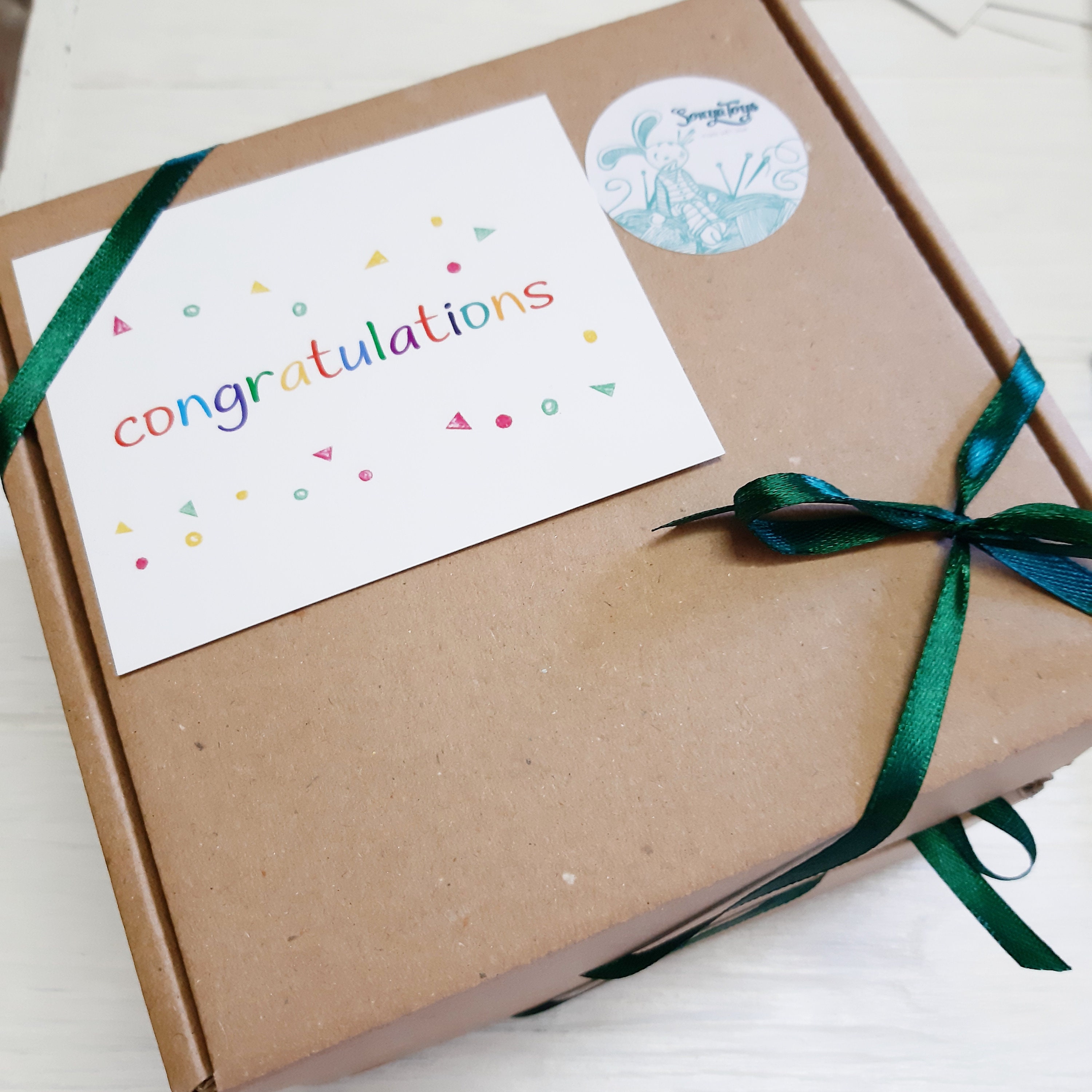 Little Teddy Bear Baby Gift Set Personalized for Woodland Baby Shower ...